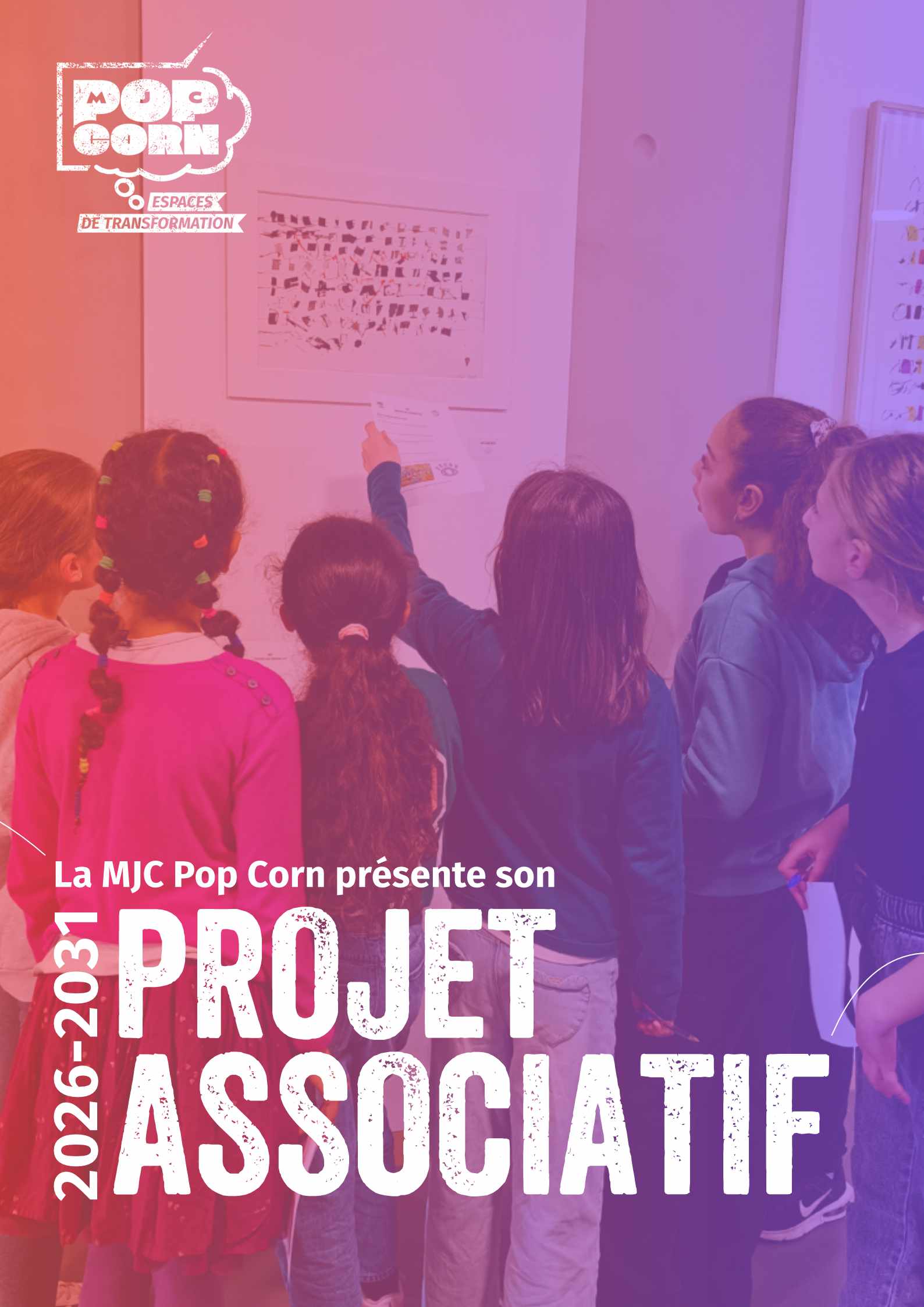 Le projet associatif 2026–2031 de la MJC Pop Corn est en ligne