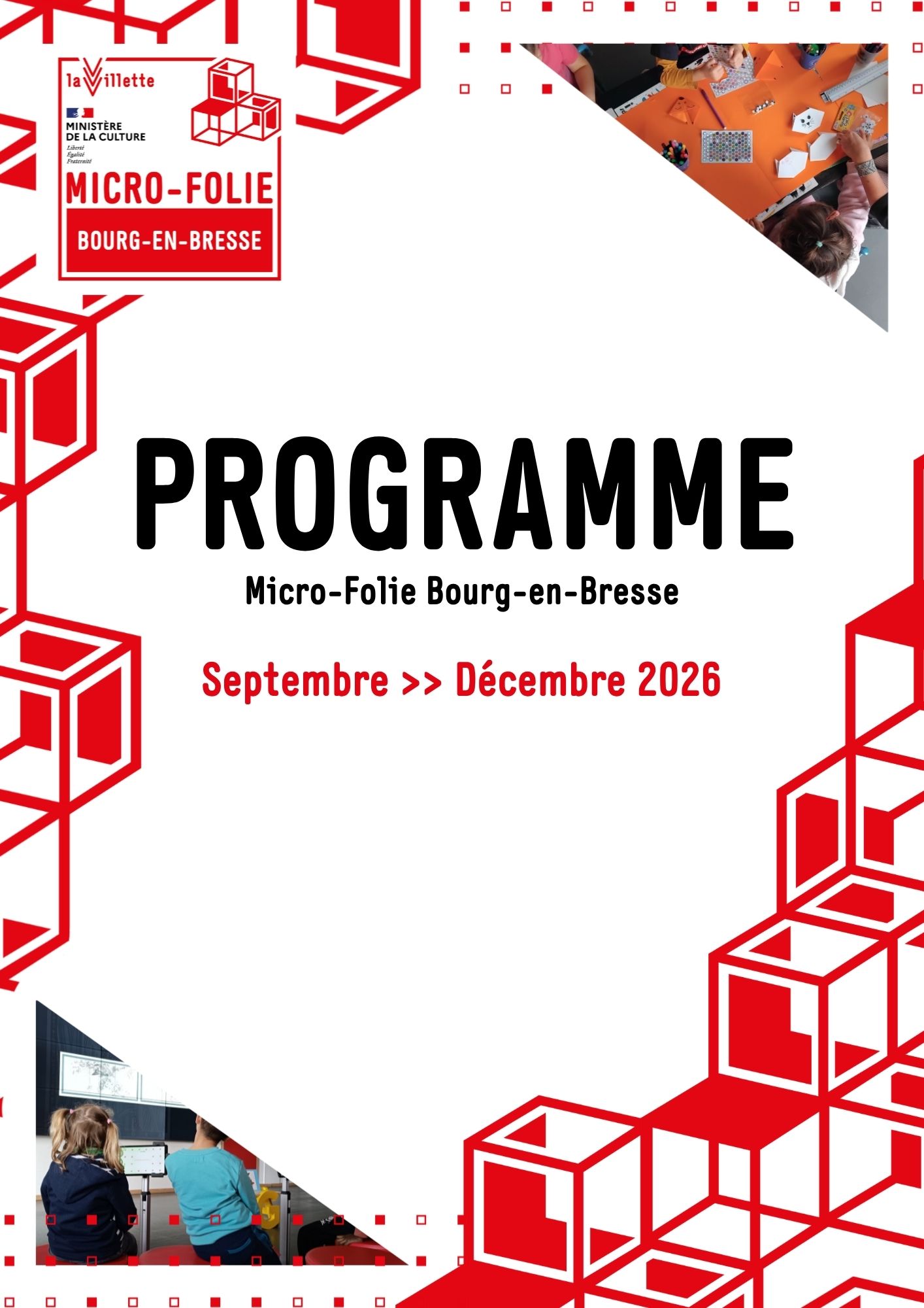 Programmation Micro-Folie Septembre-Décembre 2026 Bourg-en-Bresse